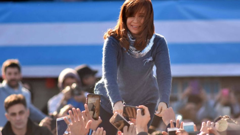 Cristina Fernández de Kirchner en Arsenal