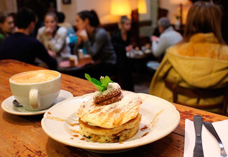 Los pancakes son la opción ideal para un mega desayuno o una merienda power. 