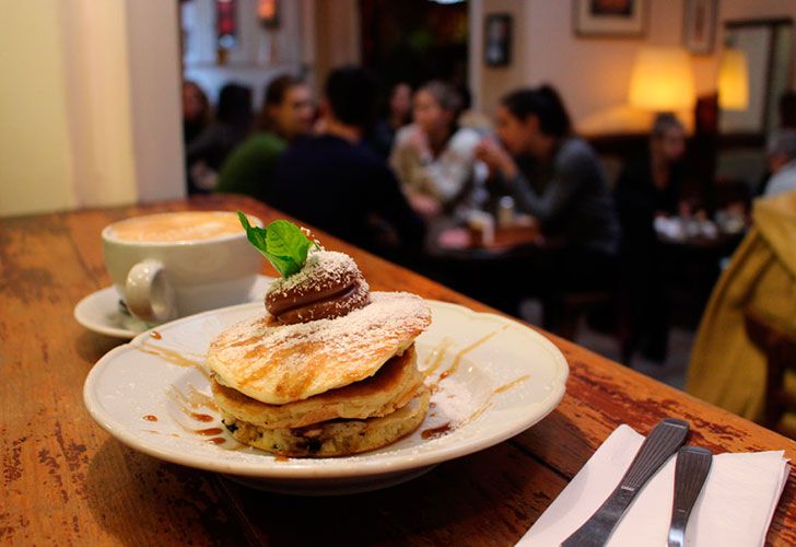 Los pancakes son la opción ideal para un mega desayuno o una merienda power. 