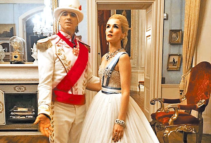 Festejo. Natalia Oreiro como Evita, con Faena.