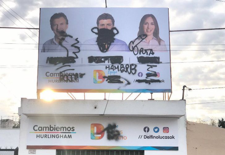 Así quedaron los locales vandalizados en Hurlingham