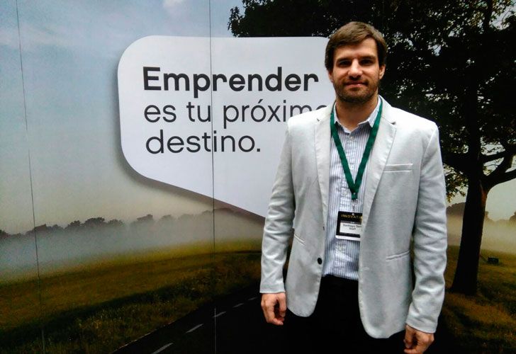 Santiago Sena, director de emprendedores de la ciudad de Buenos Aires.