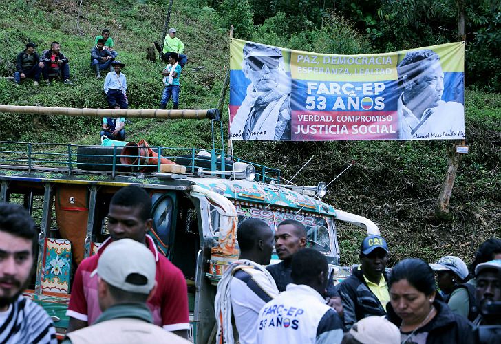 Entrega de armas de las FARC a la ONU