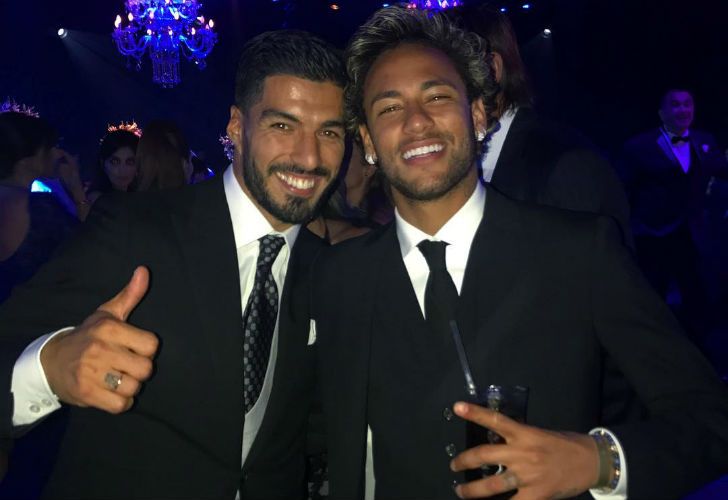 Luis Suárez y Neymar.