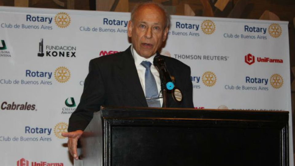 Luis Ovsejevich, presidente del Rotary Club de Buenos Aires 2017-2018.