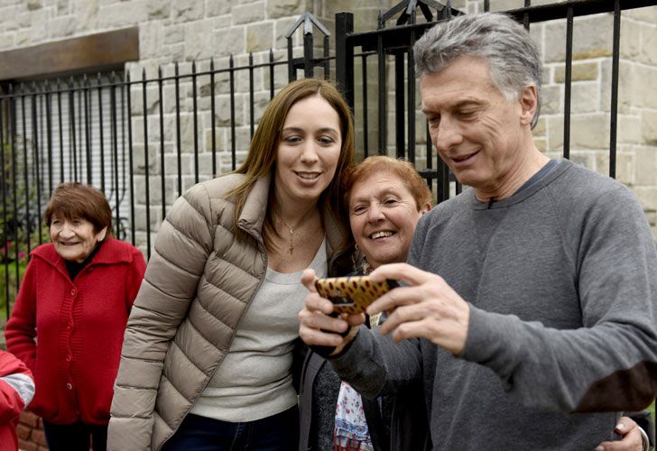 Mauricio Macri y Maria Eugenia Vidal