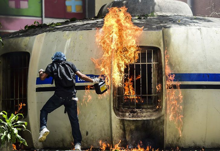 Tras cuatro meses de protestas, en Venezuela ya muriron 97 personas.