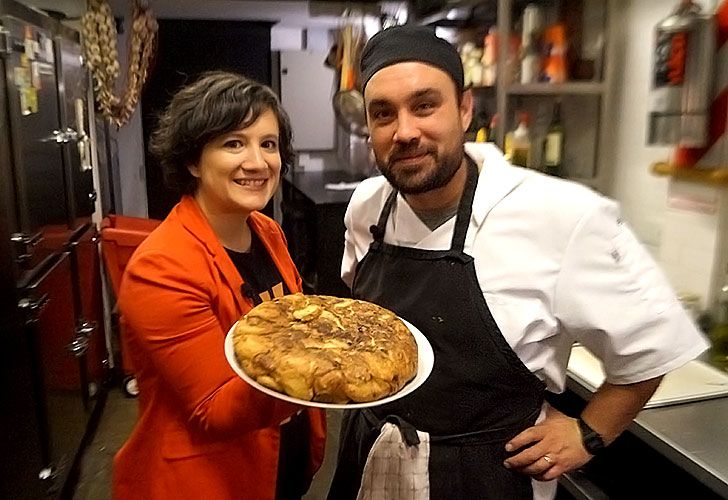 La tortilla de papas de Lekeitio, un bodegón vasco en Chacarita