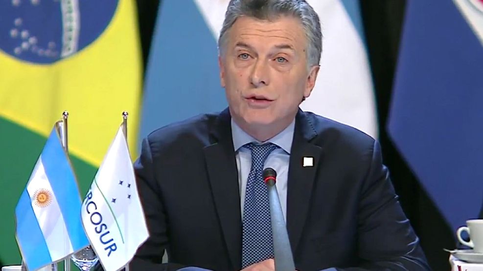 Mercosur: Macri habre la sesión plenaria.