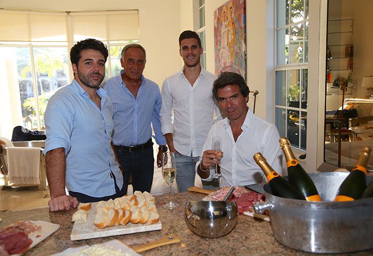 Nicolas Grabenheimer, Jorge Ferro, Joaquin Orlando y Juan Pablo Reynal