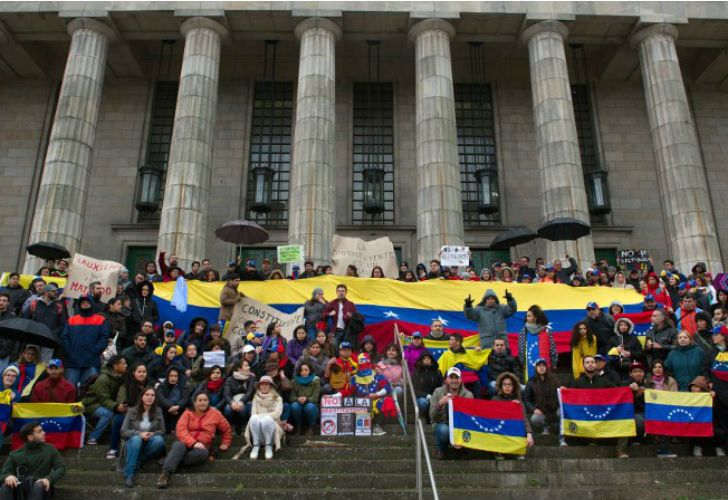 Manifestaciones antimaduro en Buenos Aires.