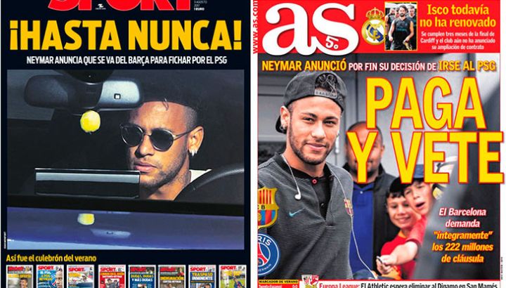la-prensa-espanola-ataco-a-neymar-por-su-partida-al-psg