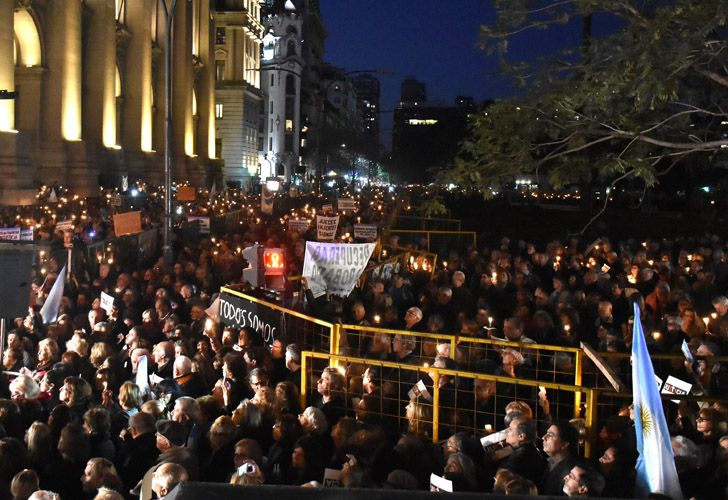 Marchan para pedir que avancen las causas contra la corrupción