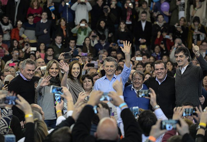 Estuvo con Vidal y los candidatos en la Provincia.