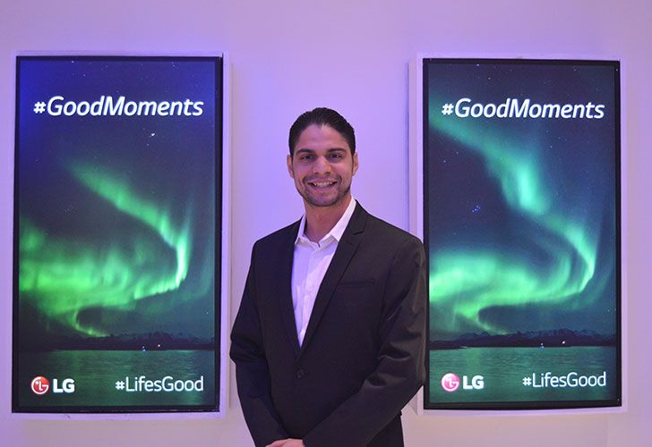 Juan Pedro Andrade, gerente de Marketing de LG Electronics Argentina.