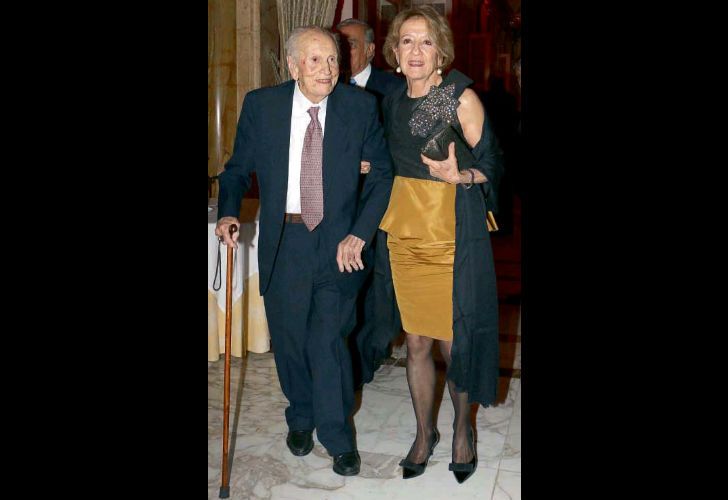 Julio de 2017. Jorge Zorreguieta y María del Carmen Cerrutti, en la gala de la Fundación Zaldívar.