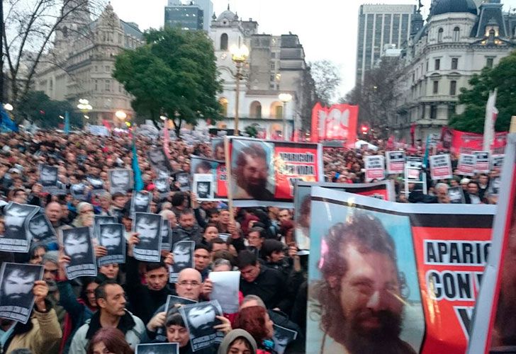 Marcha de Santiago Maldonado