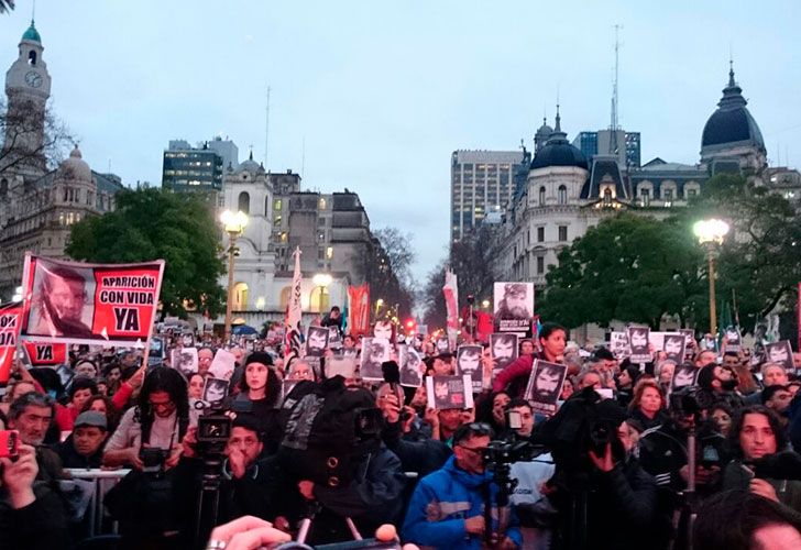 Marcha de Santiago Maldonado