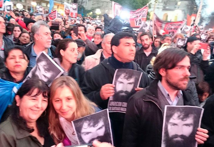 Marcha de Santiago Maldonado