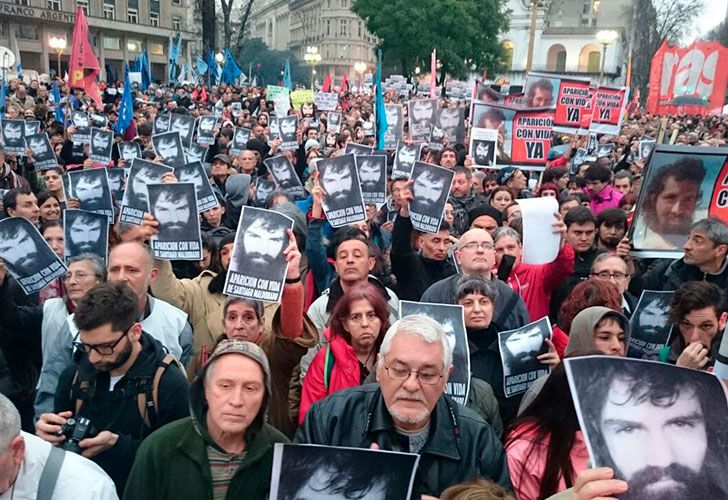 Marcha de Santiago Maldonado