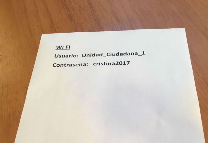 Previa en el búnker de la expresidenta Cristina Fernández de Kirchner.