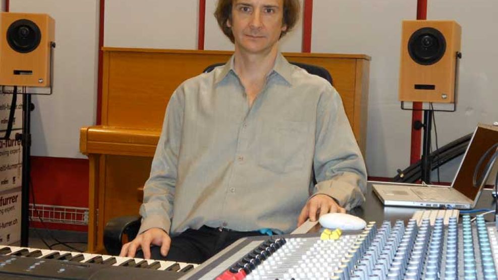 Mario Mary, referente internacional de la música electroacústica.