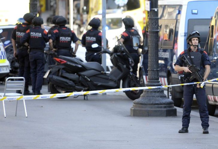 Atentado en Barcelona. 