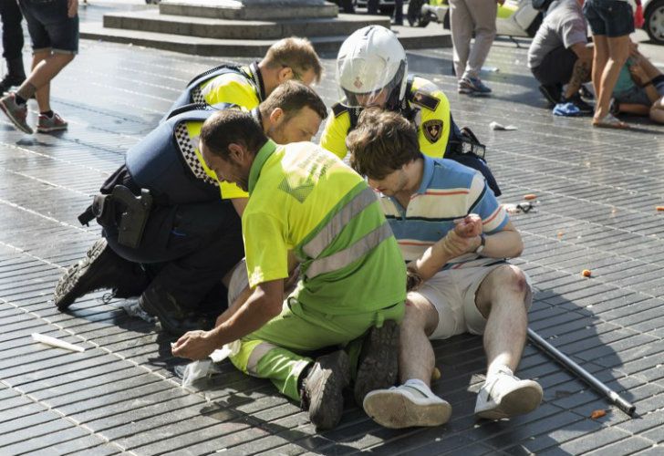 El atentado en Barcelona dejó al menos 13 muertos y un centenar de heridos.