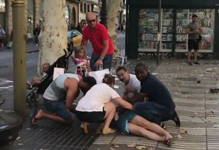 El atentado en Barcelona dejó al menos 13 muertos y un centenar de heridos.