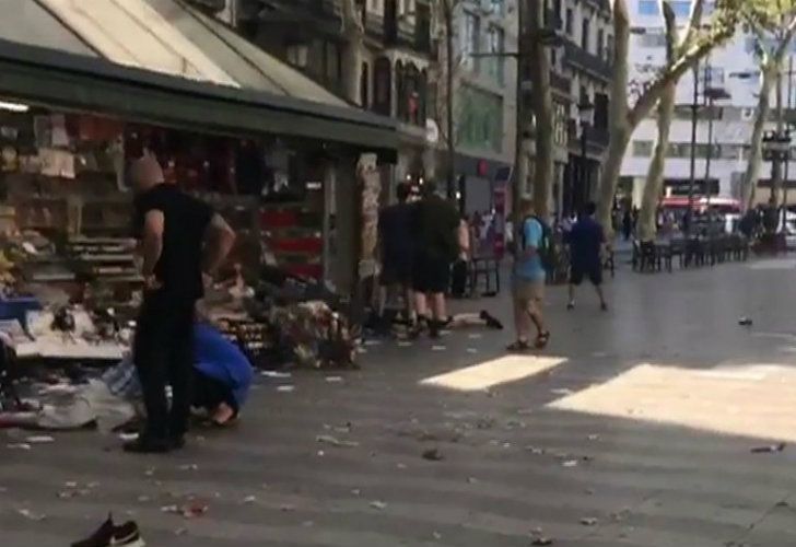 El atentado en Barcelona dejó al menos 13 muertos y un centenar de heridos.