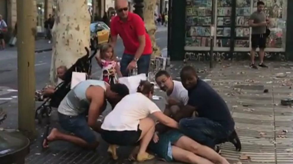 El atentado en Barcelona dejó al menos 13 muertos y un centenar de heridos.