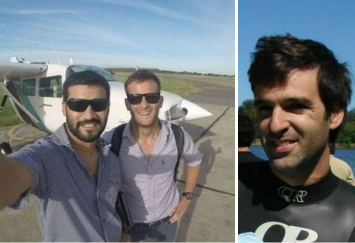 Matías Ronzano y Facundo Vega, los unía además del trabajo, una amistad. Matías Aristi era el hijo del dueño de la compañía propietaria de la aeronave.