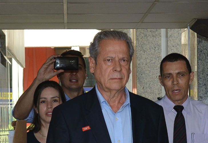 Dirceu es el exjefe de gabinete de Lula da Silva y es uno de los implicados en el caso contra la empresa italo-argentina. 