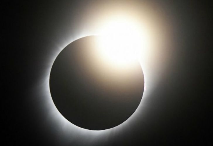 Las mejores imágenes del eclipse solar.