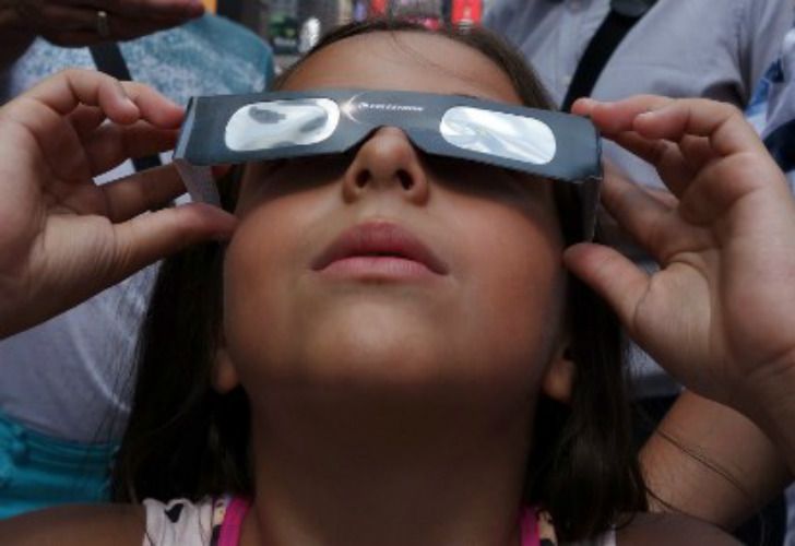 Las mejores imágenes del eclipse solar.