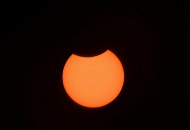 Las mejores imágenes del eclipse solar.