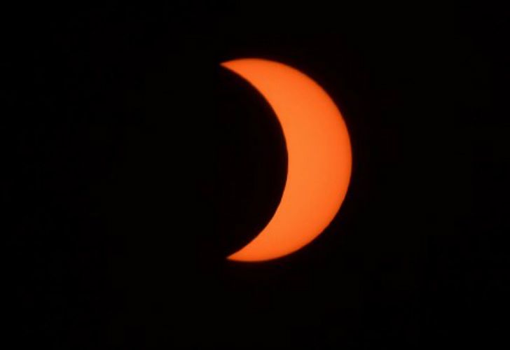 Las mejores imágenes del eclipse solar.