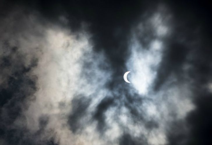 Las mejores imágenes del eclipse solar.