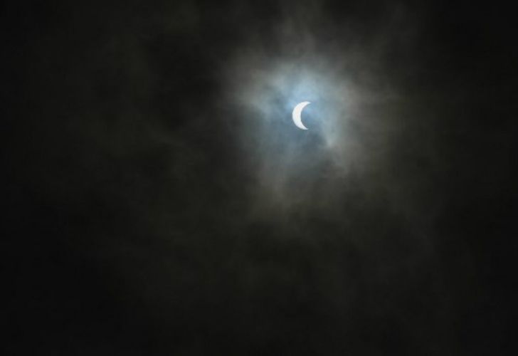 Las mejores imágenes del eclipse solar.