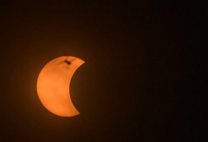 Las mejores imágenes del eclipse solar.