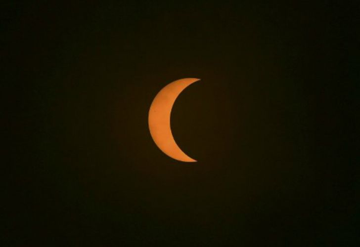 Las mejores imágenes del eclipse solar.