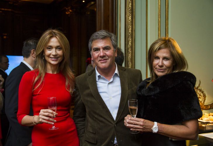 Carmen Casadella, Hugo Pulenta, Presidente de Porsche y Liliana Szalankiewicz.