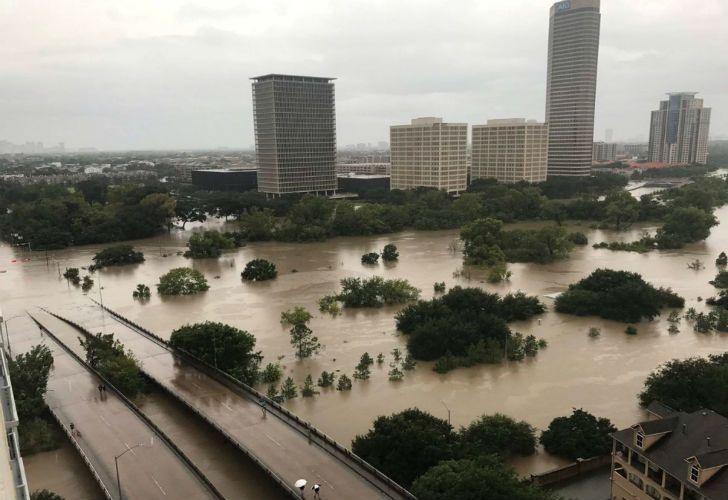 La ciudad de Buffalo quedó literalmente bajo el agua.