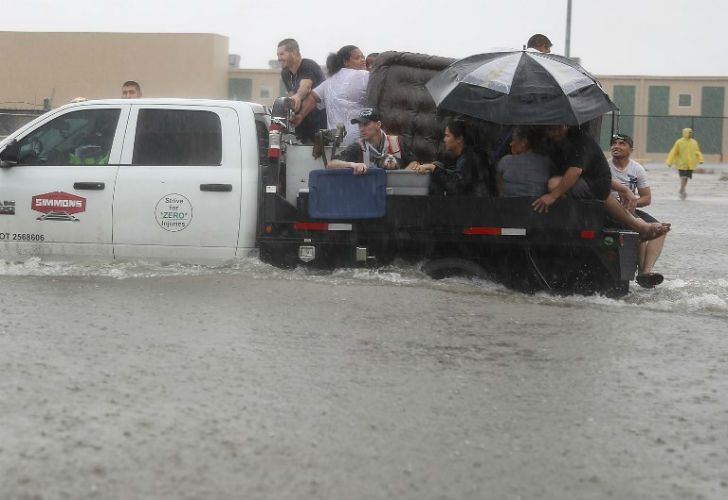 El huracán Harvey dejó Houston bajo agua. 