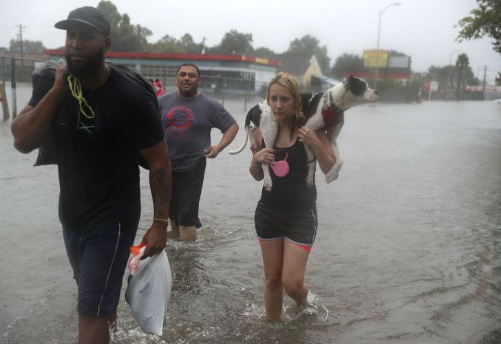 El huracán Harvey dejó Houston bajo agua. 