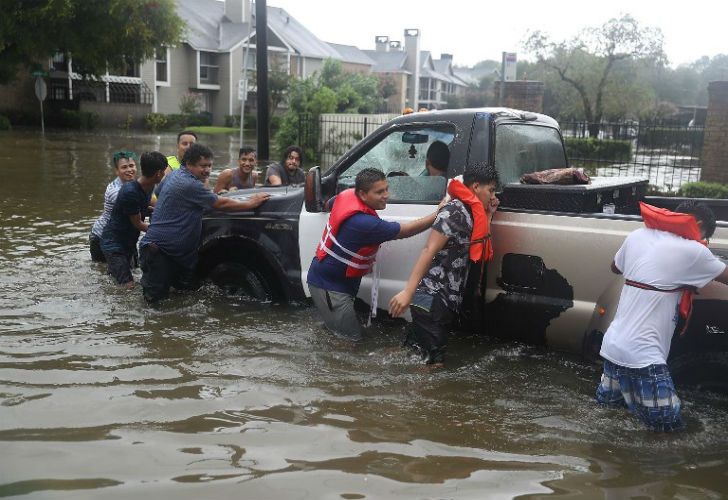 El huracán Harvey dejó Houston bajo agua. 