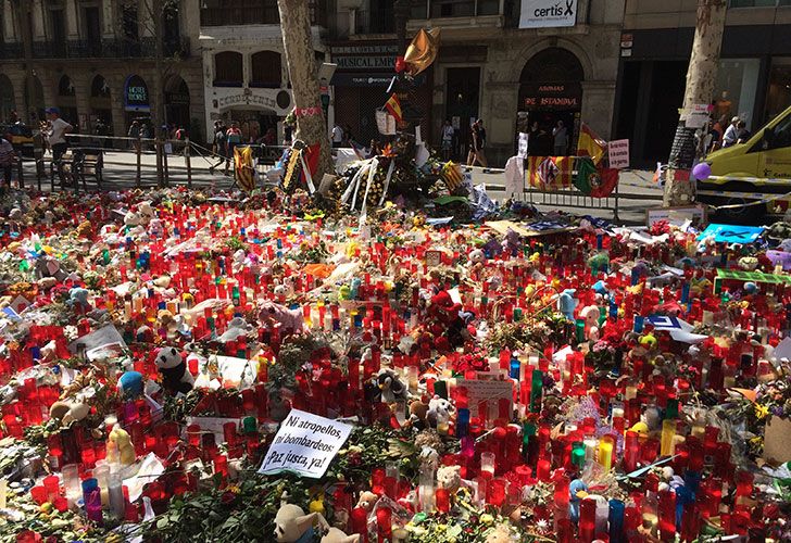 Los espacios memoriales de Barcelona que surgieron tras el atentado terrorista