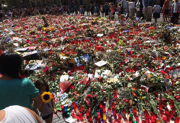 Los espacios memoriales de Barcelona que surgieron tras el atentado terrorista