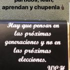 Esteban Lamothe mensaje politicos