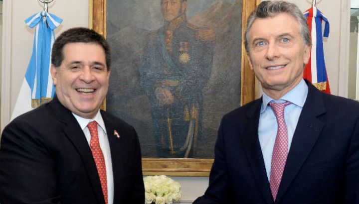 Mauricio Macri y Horacio Cartés